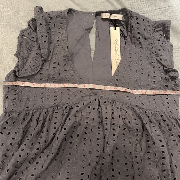 Women's Mustard Seed V-Neck Romper Dress - Picture 5 of 5